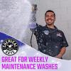 imageChemical Guys CWS20764 Extreme Bodywash ampamp Wax Foaming Car Wash Soap For Foam Cannons Guns or Bucket Washes For Cars Trucks Motorcycles RVs More 64 fl oz Half Gallon Grape Scent64 Fl Oz Pack of 1