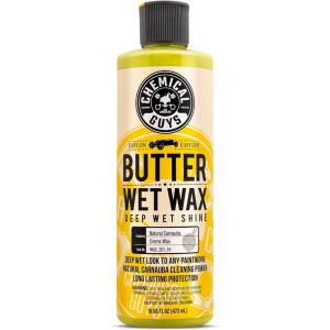 imageChemical Guys WAC20116 Butter Wet Wax Deep Wet Shine for Cars Trucks SUVs RVs ampamp More 16 fl oz Banana Scent