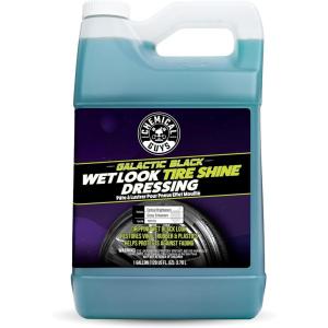 imageChemical Guys Galactic Black Wet Look Tire Shine Dressing for a Whole New Level of Shine and Depth of Black Safe for Cars Trucks Motorcycles RVs ampamp More 32 fl oz128 Fl Oz