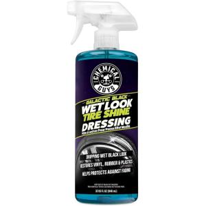 imageChemical Guys Galactic Black Wet Look Tire Shine Dressing for a Whole New Level of Shine and Depth of Black Safe for Cars Trucks Motorcycles RVs ampamp More 32 fl oz32 Fl Oz
