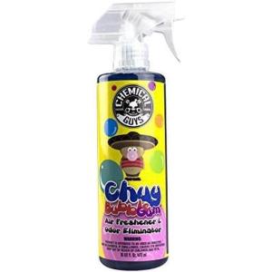 imageChemical Guys AIR22104 Chuy Bubble Gum Premium Air Freshener and Oder Eliminator Bubble Gum Scent Great for Cars Trucks SUVs RVs ampamp More 4 fl oz16 Fl Oz Pack of 1