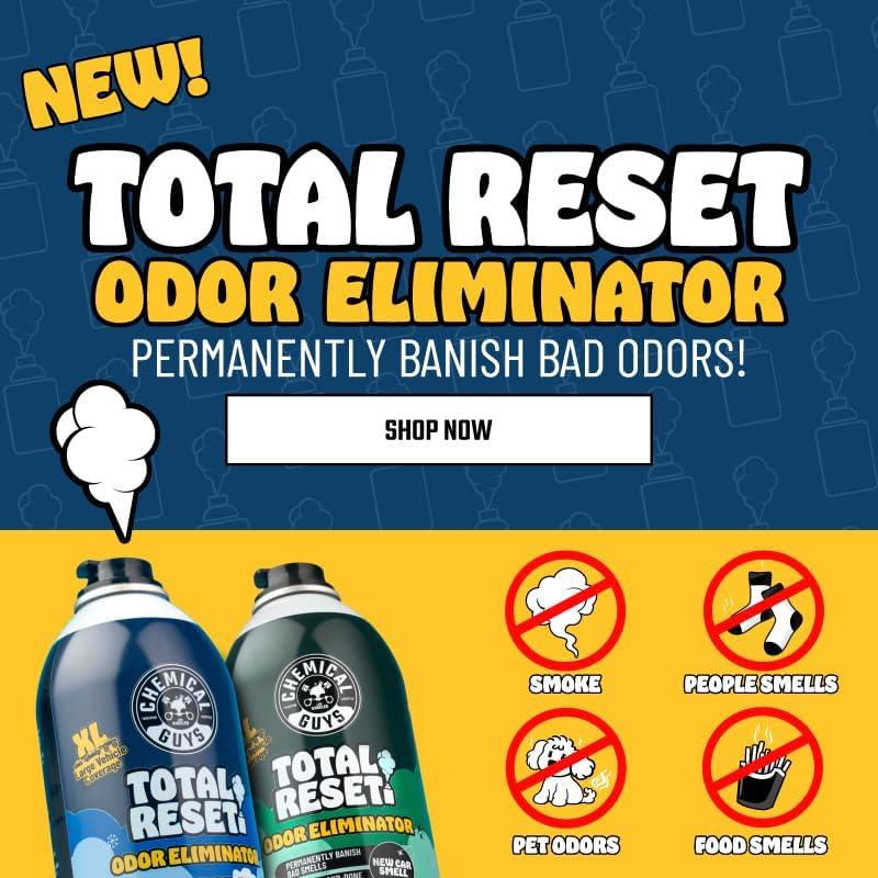 imageChemical Guys Odor Eliminating Aerosol Fogger New Car Smell  3 oz Single Can for Cars Trucks and SUVs  SetandForget Interior Deodorizer Neutralizes Smoke Pet Gym and Food Odors ampamp More