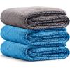 imageChemical Guys MIC1995GBB Mammoth Bundle  1 Gray Woolly Mammoth Microfiber Dryer Towels 36quotx 25quot 2 Blue Woolly Mammoth Microfiber Dryer Towel 36quotx 25quot Cars Trucks Pets Messes  3 Towel Kit3 Pack