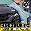 imageChemical Guys MIC1995GBB Mammoth Bundle  1 Gray Woolly Mammoth Microfiber Dryer Towels 36quotx 25quot 2 Blue Woolly Mammoth Microfiber Dryer Towel 36quotx 25quot Cars Trucks Pets Messes  3 Towel Kit3 Pack
