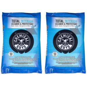 imageChemical Guys Total Interior Cleaner ampamp Protectant Canister Wipes Great for Cars Trucks SUVs RVs ampamp More 30 Ct  PMWCSPI22030100 Count