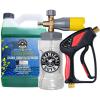 imageChemical Guys CWS110PMSK Big Mouth Pressure Washer Starter Kit  Honeydew Snow Foam Car Wash Soap 128 fl oz 1 Gallon  Big Mouth Foam Cannon ampamp Snubby Spray Foam Gun for Pressure Washer  3 ItemsSOAP  BIG MOUTH  SNUBBY