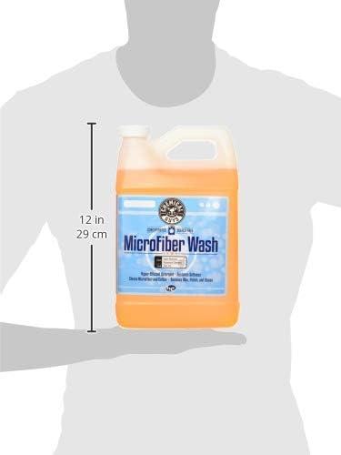 imageChemical Guys Microfiber Cleaning Cloth and Car Wash Towel Detergent  Concentrated Cleaner for Towels Drying Cloths and Pads  Removes Dirt Wax Grease Stains Orange Scent  128 oz128 Fl Oz Pack of 1