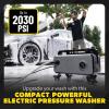 imageChemical Guys Electric Pressure Washer PM2000 PRO  2030 PSI 177 GPM 25 Flex Hose Compact Design 360 Casters Standard Connections Cable Storage  EQP411