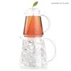 imageTea Forte Iced Ceylon Gold Tea Over Ice PitcherSize Iced Black Infusers 5 Count Pack of 1Orange Papaya
