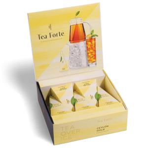 imageTea Forte Iced Ceylon Gold Tea Over Ice PitcherSize Iced Black Infusers 5 Count Pack of 1Ceylon Gold
