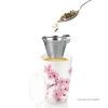 imageTea Forte Cherry Blossoms Organic Green Tea Makes 3550 Cups 282 Ounce Loose Leaf Tea CanisterCherry Blossom