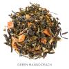 imageTea Forte Cherry Blossoms Organic Green Tea Makes 3550 Cups 282 Ounce Loose Leaf Tea CanisterGreen Mango Peach