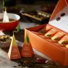 imageTea Forte Green Tea Assortment Petite Presentation Box Tea Sampler Gift Set with 10 Handcrafted Pyramid Tea InfusersChakra Collection