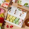 imageTea Forte Green Tea Assortment Petite Presentation Box Tea Sampler Gift Set with 10 Handcrafted Pyramid Tea InfusersJubilee