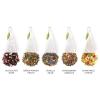 imageTea Forte Green Tea Assortment Petite Presentation Box Tea Sampler Gift Set with 10 Handcrafted Pyramid Tea InfusersSampler  Jardin