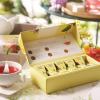 imageTea Forte Green Tea Assortment Petite Presentation Box Tea Sampler Gift Set with 10 Handcrafted Pyramid Tea InfusersSampler  Soleil