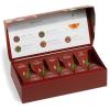 imageTea Forte Green Tea Assortment Petite Presentation Box Tea Sampler Gift Set with 10 Handcrafted Pyramid Tea InfusersWarming Joy  Holiday