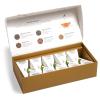 imageTea Forte Green Tea Assortment Petite Presentation Box Tea Sampler Gift Set with 10 Handcrafted Pyramid Tea InfusersWinter Chalet