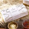 imageTea Forte Green Tea Assortment Petite Presentation Box Tea Sampler Gift Set with 10 Handcrafted Pyramid Tea InfusersWinter Chalet