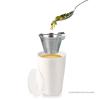 imageTea Forte Organic Herbal Tea Makes 3550 Cups 212 Ounce Loose Leaf Tea Canister Belgian MintCitrus Mint