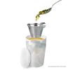 imageTea Forte Organic Herbal Tea Makes 3550 Cups 212 Ounce Loose Leaf Tea Canister Belgian MintPurify