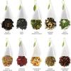 imageTea Forte Presentation Box Tea Sampler Gift Set 20 Assorted Variety Handcrafted Pyramid Tea Infuser Bags GreenAsst Tea Tasting