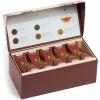 imageTea Forte Presentation Box Tea Sampler Gift Set 20 Assorted Variety Handcrafted Pyramid Tea Infuser Bags GreenFrank Lloyd Wright Collection