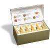 imageTea Forte Presentation Box Tea Sampler Gift Set 20 Assorted Variety Handcrafted Pyramid Tea Infuser Bags GreenHerbal Retreat