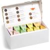 imageTea Forte Presentation Box Tea Sampler Gift Set 20 Assorted Variety Handcrafted Pyramid Tea Infuser Bags GreenJubilee