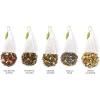 imageTea Forte Presentation Box Tea Sampler Gift Set 20 Assorted Variety Handcrafted Pyramid Tea Infuser Bags GreenLotus