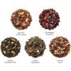 imageTea Forte Presentation Box Tea Sampler Gift Set 20 Assorted Variety Handcrafted Pyramid Tea Infuser Bags GreenWarming Joy  Holiday