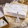 imageTea Forte Presentation Box Tea Sampler Gift Set 20 Assorted Variety Handcrafted Pyramid Tea Infuser Bags GreenWinter Chalet