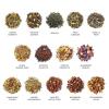 imageTea Forte Single Steeps Loose Leaf Green Tea Sampler Assorted Variety Tea Box Single Serve Pouches 15 Count Pack of 1Assorted Variety