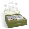 imageTea Forte Single Steeps Loose Leaf Green Tea Sampler Assorted Variety Tea Box Single Serve Pouches 15 Count Pack of 1Assorted Variety