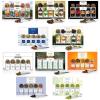 imageTea Forte Single Steeps Loose Leaf Green Tea Sampler Assorted Variety Tea Box Single Serve Pouches 15 Count Pack of 1Green Tea
