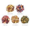 imageTea Forte Single Steeps Loose Leaf Green Tea Sampler Assorted Variety Tea Box Single Serve Pouches 15 Count Pack of 1Herbal Retreat