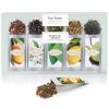 imageTea Forte Single Steeps Loose Leaf Green Tea Sampler Assorted Variety Tea Box Single Serve Pouches 15 Count Pack of 1Green Tea