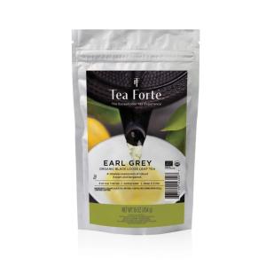 imageTea Forte Jasmine Green Loose Bulk Tea 1 Pound Pouch Organic Green Tea Tea Makes 160170 CupsEarl Grey