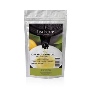 imageTea Forte Jasmine Green Loose Bulk Tea 1 Pound Pouch Organic Green Tea Tea Makes 160170 CupsOrchid Vanilla