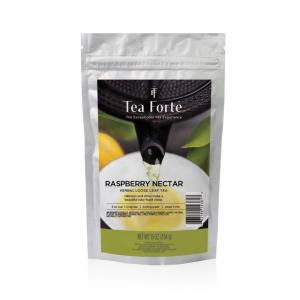 imageTea Forte Jasmine Green Loose Bulk Tea 1 Pound Pouch Organic Green Tea Tea Makes 160170 CupsRaspberry Nectar