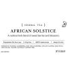 imageTea Forte African Solstice Loose Bulk Tea 1 Pound Pouch Herbal Tea Tea Makes 160170 Cups1 Pound Pack of 1