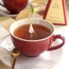 imageTea Forte Cafe Cup White Porcelain Tea Cup and Lid Steeps 8 oz Microwave and Dishwasher SafeRuby Red