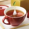 imageTea Forte Cafe Cup White Porcelain Tea Cup and Lid Steeps 8 oz Microwave and Dishwasher SafeRuby Red