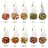 imageTea Forte Herbal Tea Assortment Tea Chest 40 Count Naturally CaffeineFree Blends Individually Wrapped Handcrafted Pyramid Infuser Tea BagsHerbal Tea