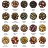 imageTea Forte Herbal Tea Assortment Tea Chest 40 Count Naturally CaffeineFree Blends Individually Wrapped Handcrafted Pyramid Infuser Tea BagsJubilee