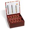 imageTea Forte Herbal Tea Assortment Tea Chest 40 Count Naturally CaffeineFree Blends Individually Wrapped Handcrafted Pyramid Infuser Tea BagsWarming Joy  Holiday