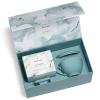 imageTea Forte Jardin 3Piece Tea Gift Set with Pink Cafe Cup with Lid Tea Tray and 10 Assorted 2 of Each Variety Organic Handcrafted Pyramid Infuser Tea BagsWellbeing