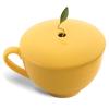 imageTea Forte Jardin 3Piece Tea Gift Set with Pink Cafe Cup with Lid Tea Tray and 10 Assorted 2 of Each Variety Organic Handcrafted Pyramid Infuser Tea BagsParadis