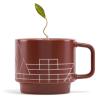 imageTea Forte Jardin 3Piece Tea Gift Set with Pink Cafe Cup with Lid Tea Tray and 10 Assorted 2 of Each Variety Organic Handcrafted Pyramid Infuser Tea BagsFrank Lloyd Wright