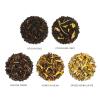 imageTea Forte Jardin 3Piece Tea Gift Set with Pink Cafe Cup with Lid Tea Tray and 10 Assorted 2 of Each Variety Organic Handcrafted Pyramid Infuser Tea BagsFrank Lloyd Wright